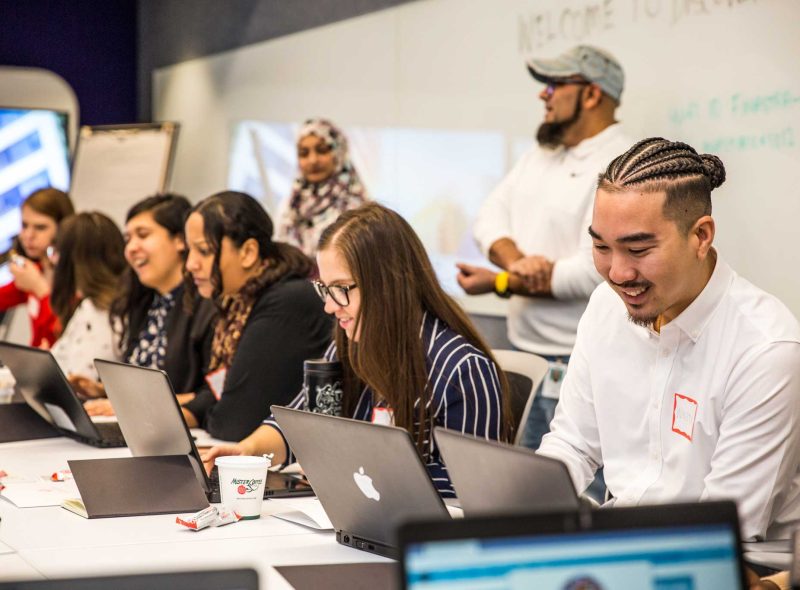 “I never thought I’d end up here” – Young entrepreneurs discover the world of finance and technology on Bay Street