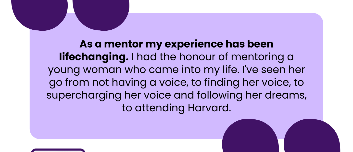 Mentoring Month with Farah Mohamed